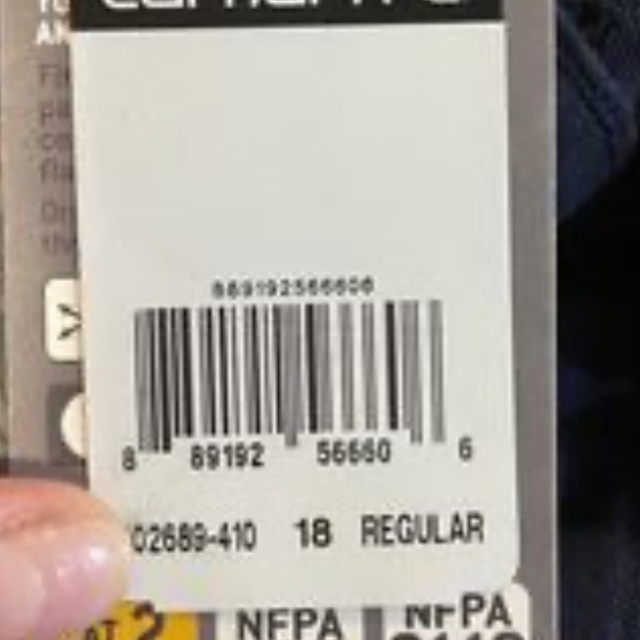 Carharrt FR Rugged Flex fit canvas pants, size 18 - Picture 8 of 8